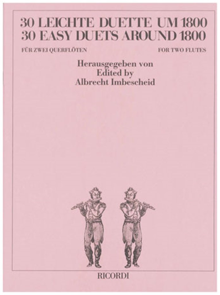30 leichte Duette um 1800